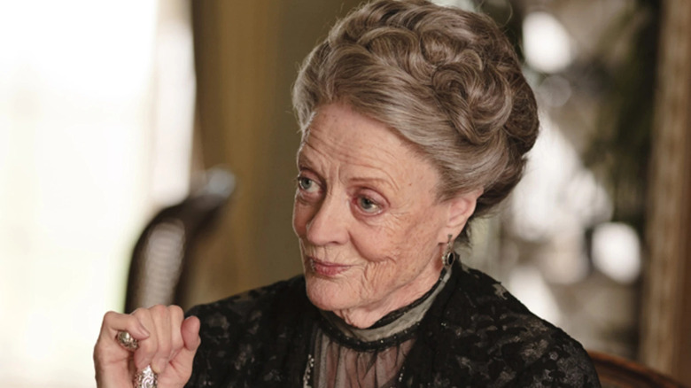 Dowager Countess smirks