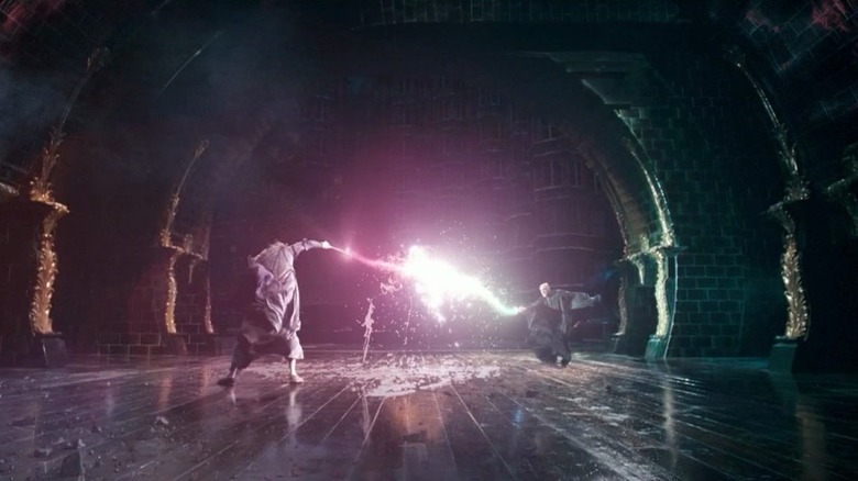 Dumbledore versus Voldemort