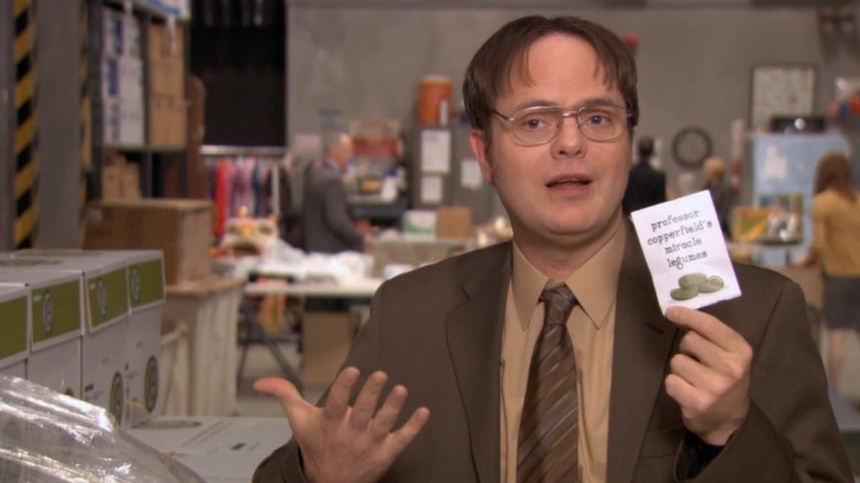 Dwight holding miracle legumes