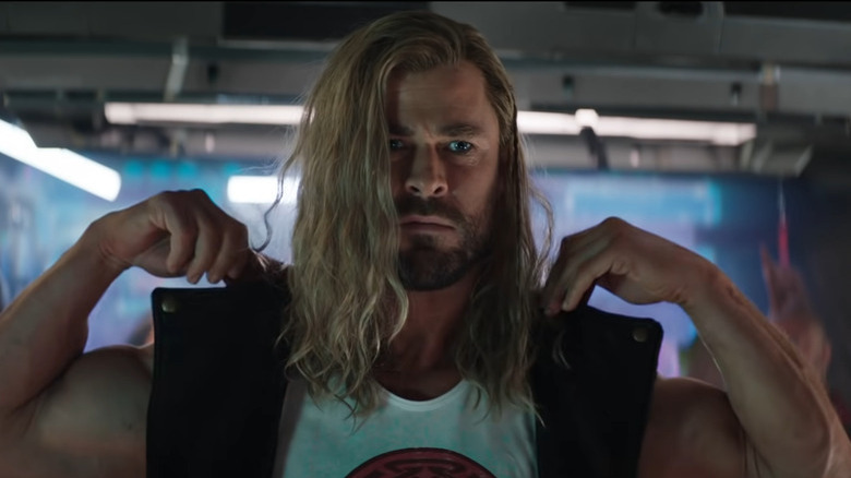 Thor looks serious