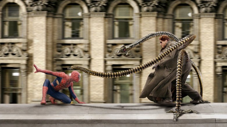 Scene from Spider-Man 2