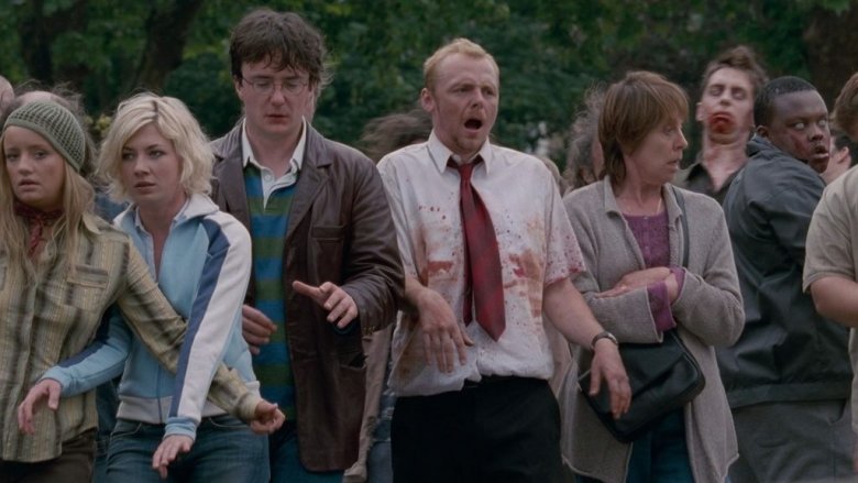 Scene from Shaun of the Dead