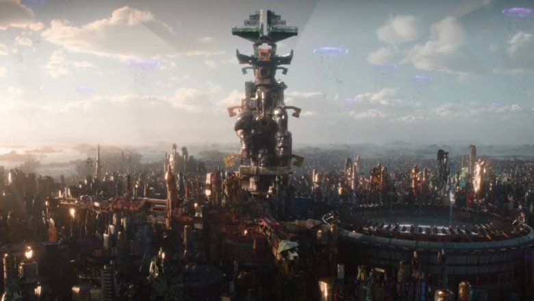 The Grandmaster's palace in Thor: Ragnarok