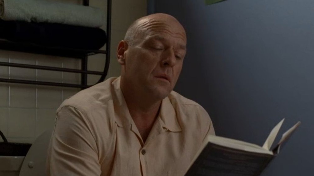 Hank Schrader reads