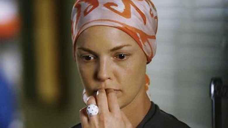 Izzie worried Grey's