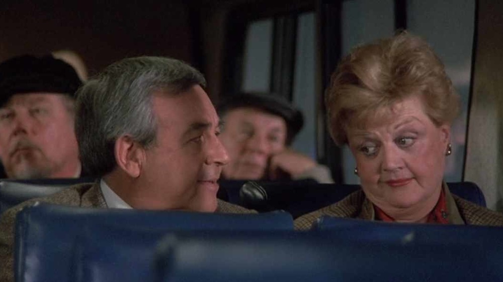 Tom Bosley and Angela Lansbury in Murder Takes The Bus