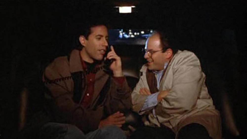  Jerry Seinfeld and Jason Alexander as George Costanza in Seinfeld