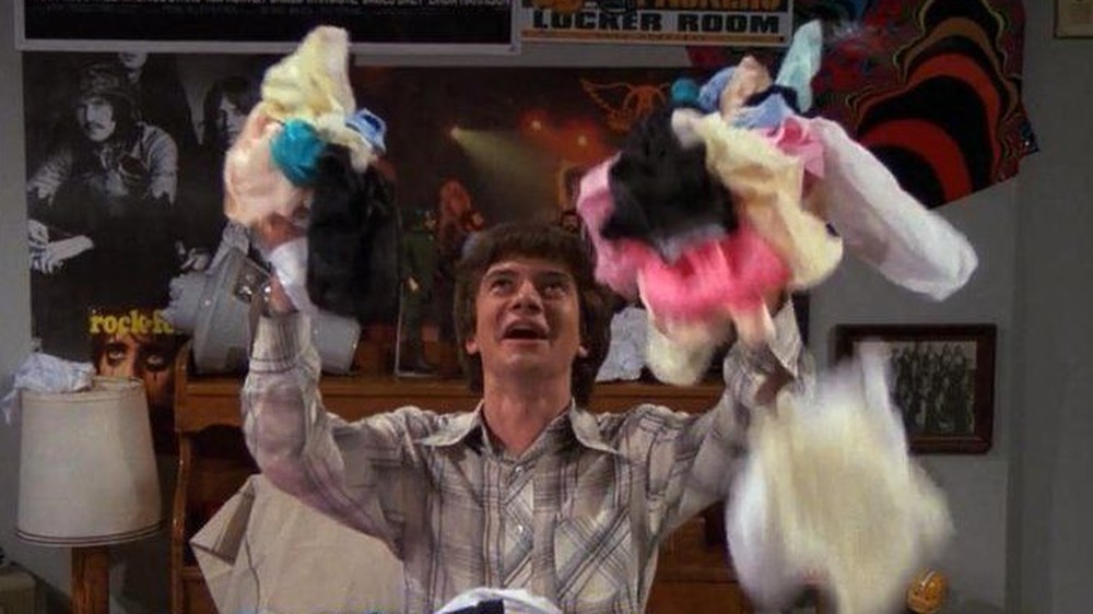 Eric Forman with panties