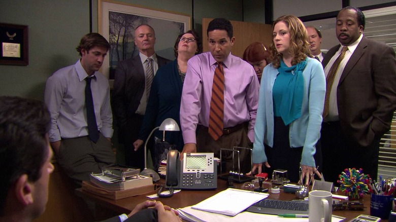 The staff in Michael's office