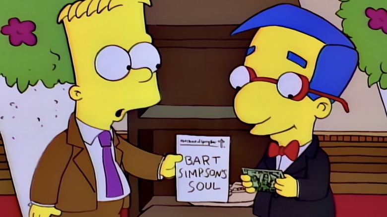 "Bart Sells His Soul" from The Simpsons