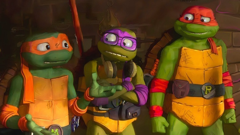 Michelangeo, Donatello, and Raphael