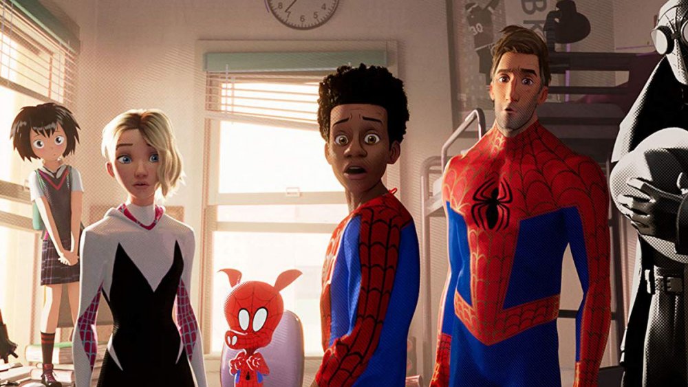 Scene from Spider-Man: Into the Spider-Verse