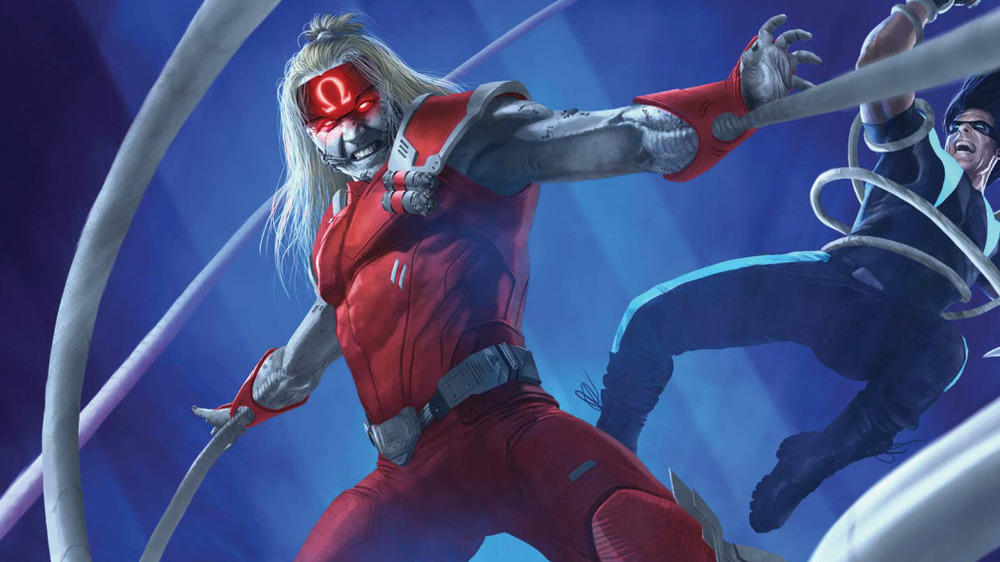 Omega Red fighting