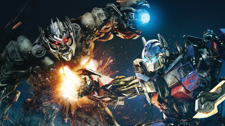 Optimus Prime vs Megatron