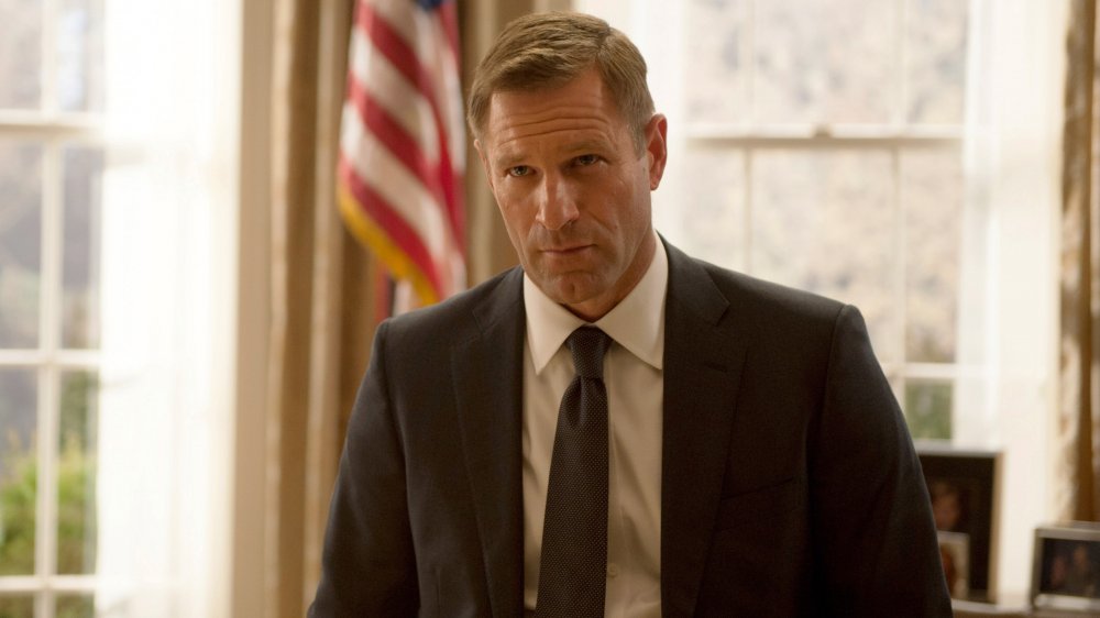 Benjamin Asher (Aaron Eckhart) - 'Olympus Has Fallen'/'London Has Fallen'