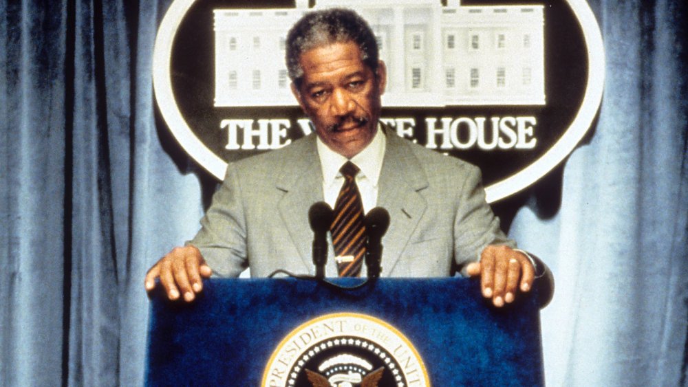 Tom Beck (Morgan Freeman) - 'Deep Impact'