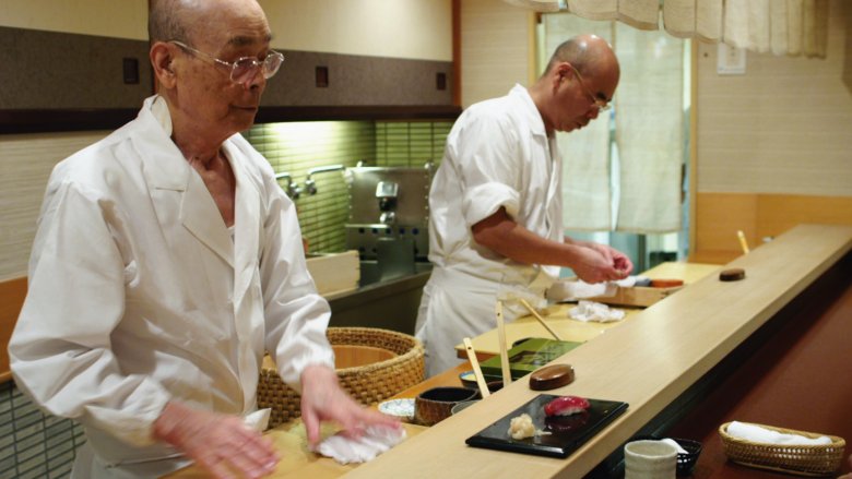 Jiro Ono in Jiro Dreams of Sushi.