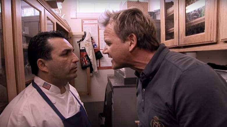 Gordon Ramsay yelling