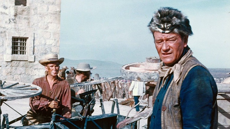 John Wayne at the Alamo