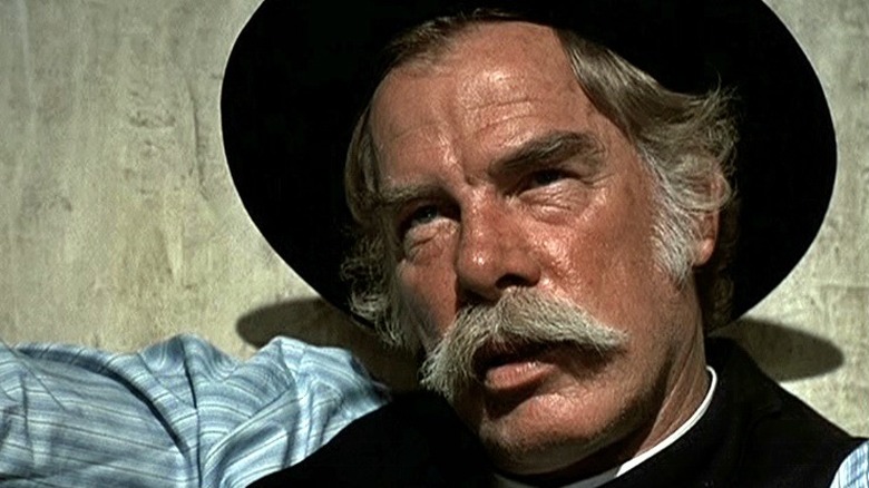 Lee Marvin stares menacingly