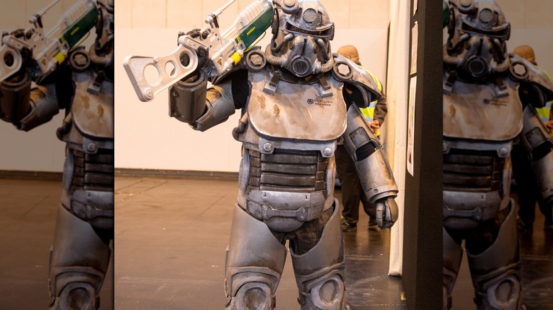 Power armor cosplay