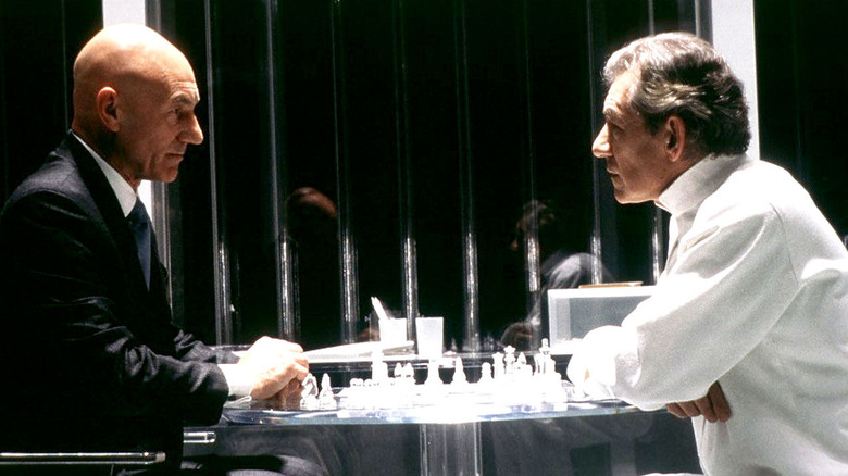 Xavier and Magneto play chess