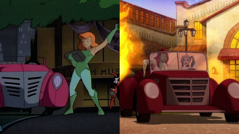 Harley and Ivy "Rose Bud" car