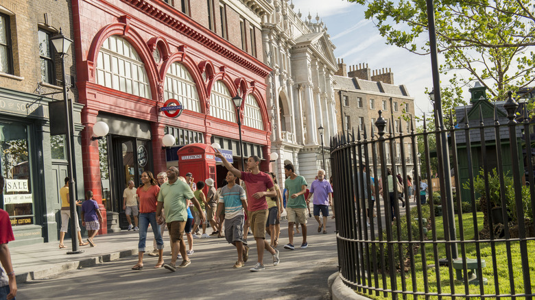 London area of Universal Studios Florida