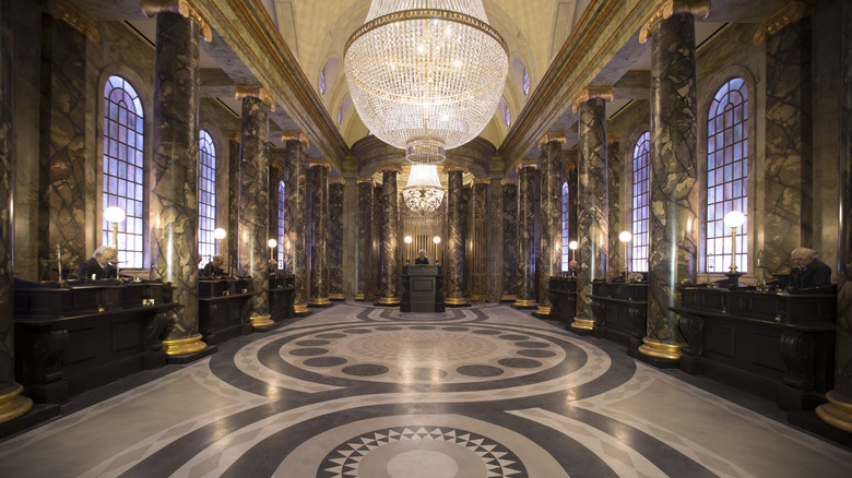 Lobby of Gringotts Bank at Universal's Wizarding World