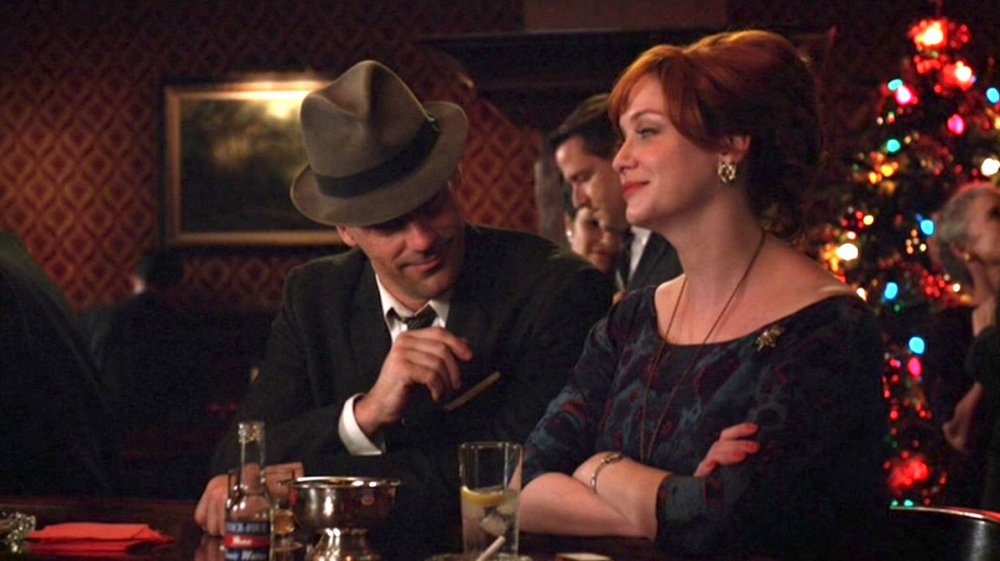 Jon Hamm and Christina Hendricks in Mad Men