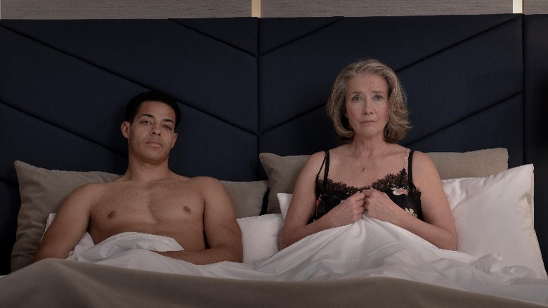 Daryl McCormack Emma Thompson in bed 