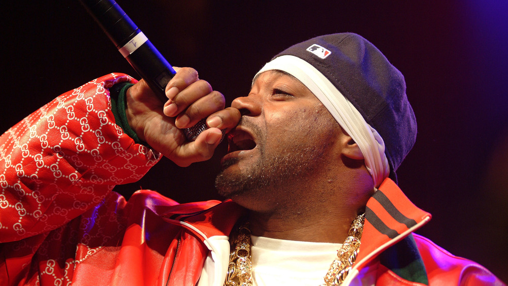 Ghostface Killah with microphone