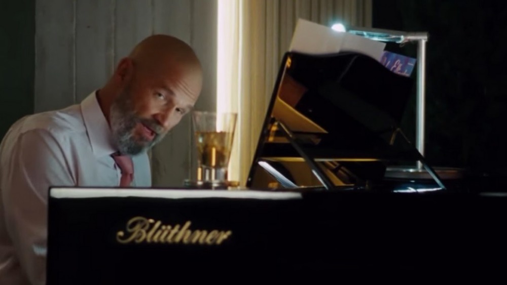 Obadiah Stane plays piano