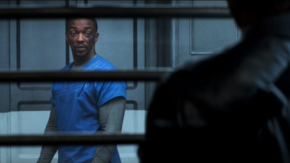 Anthony Mackie in Captain America: Civil War