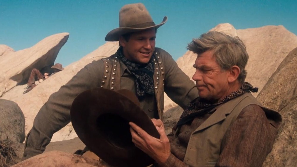 Jeff Bridges and Andy Griffith in Hearts of the West