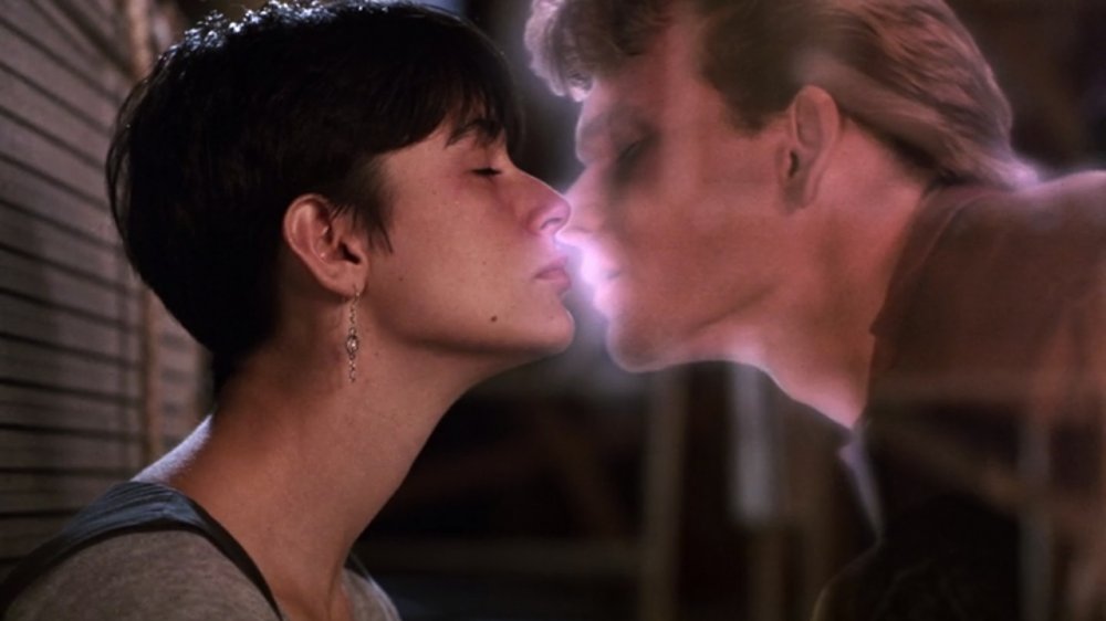 Demi Moore as Molly and Patrick Swayze as Sam in Ghost