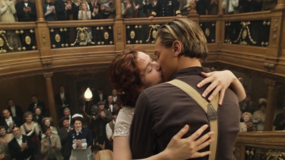 Kate Winslet as Rose and Leonardo DiCaprio as Jack in Titanic