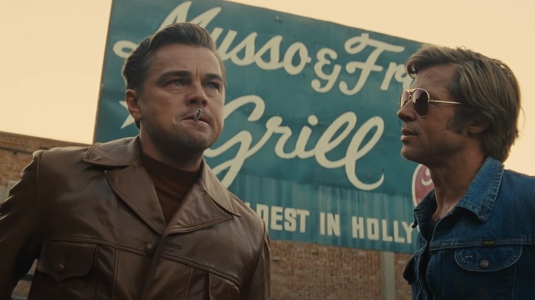 DiCaprio and Brad Pitt in "Once Upon A Time In Hollywood"