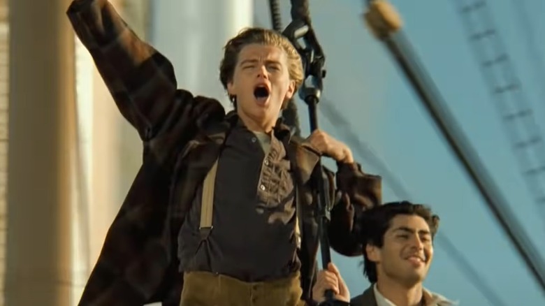 DiCaprio in "Titanic"