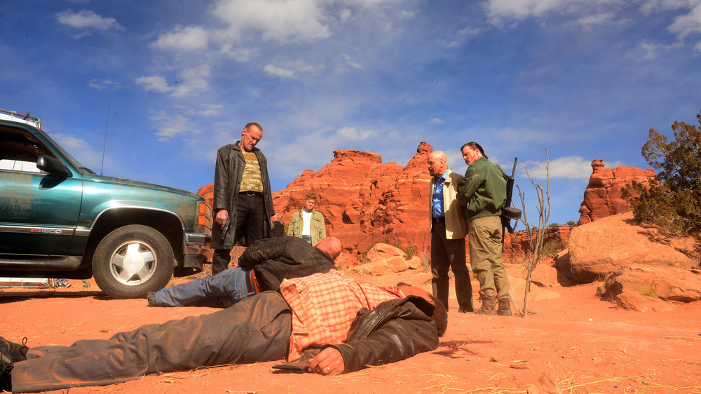 A still from the Breaking Bad episode "Ozymandias"