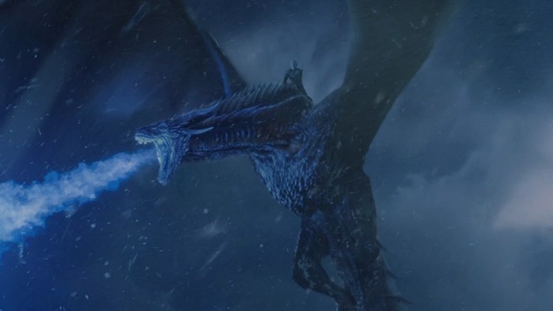 Viserion attacking