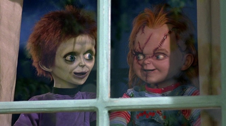 Glen with Chucky