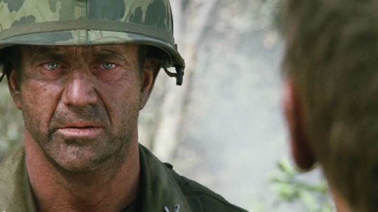 Mel Gibson as soldier