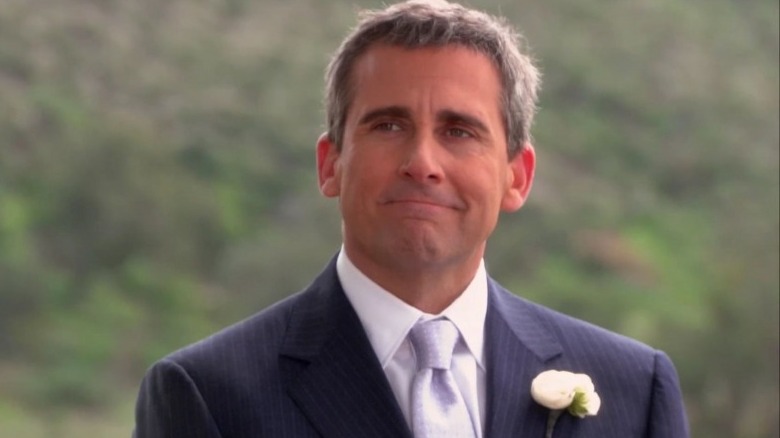 Michael Scott at Dwight Schrute's wedding