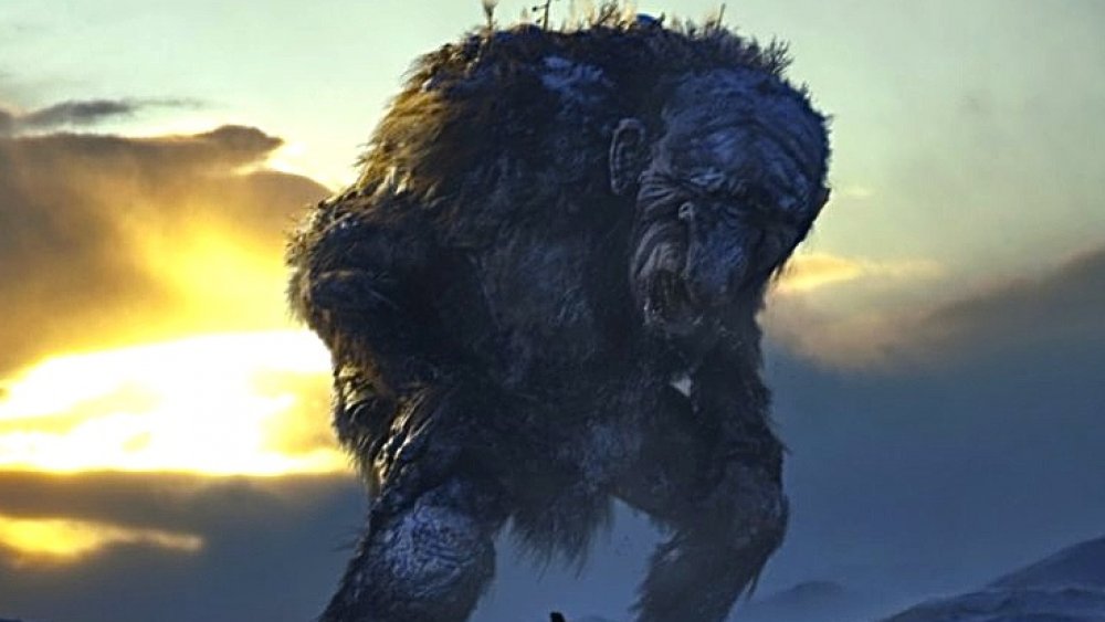 A massive troll in Trollhunter