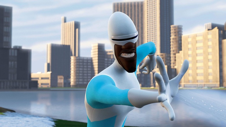 Frozone in "The Incredibles"