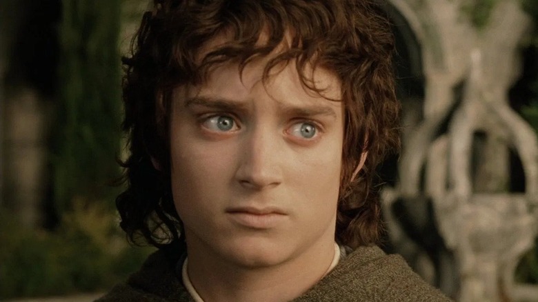 Frodo Baggins leaves Middle-Earth