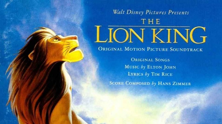 The Lion King soundtrack album cover