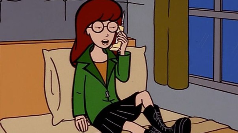 Daria talking on the phone