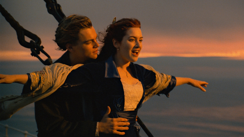 Jack and Rose on Titanic